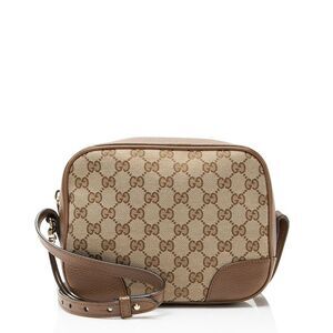 Gucci GG Canvas Bree Mini Messenger